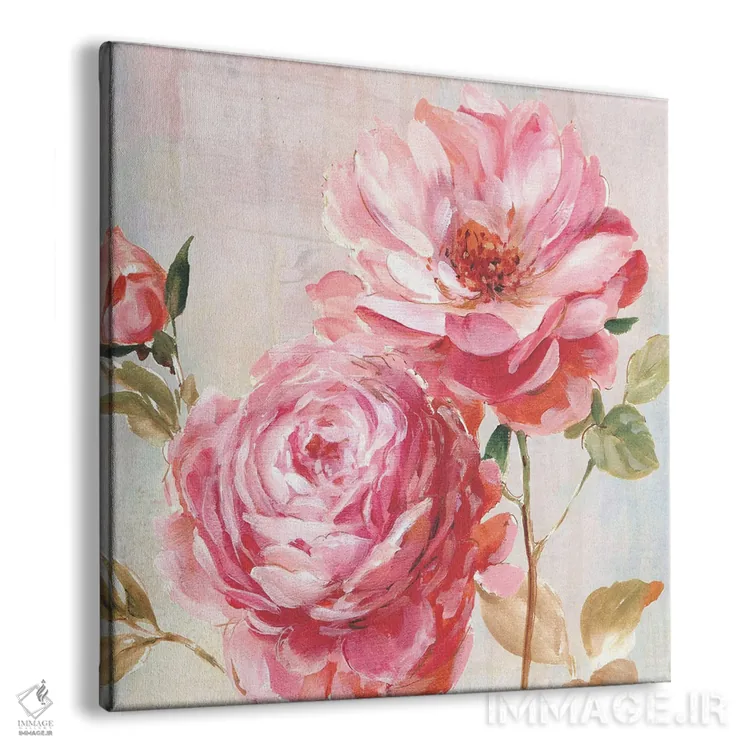 تابلو دکوراتیو نقاشی گلبرگ ۲ اثر کارن اسمیت - نمای پرسپکتیو محصول