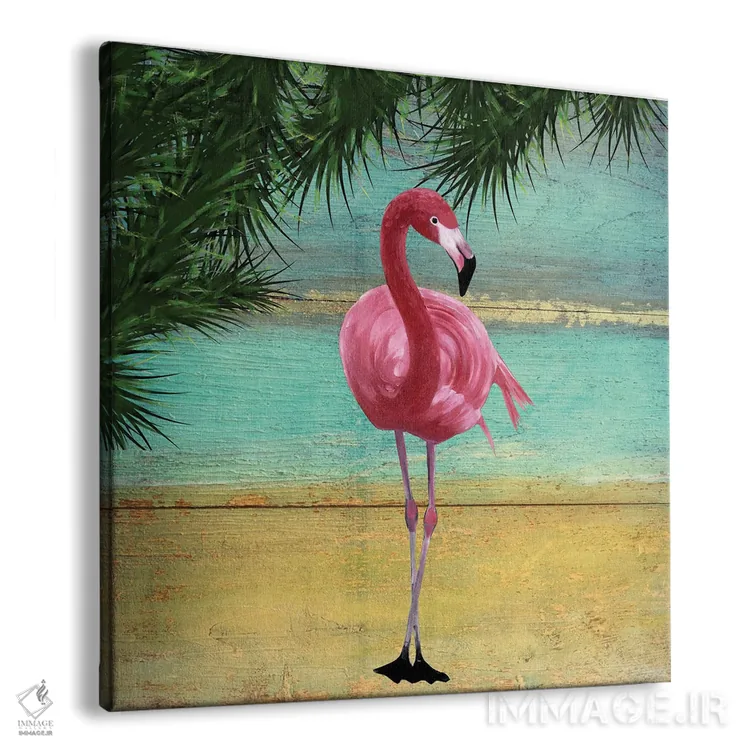 تابلو دکوراتیو قاب فلامینگو ۲ اثر کارن اسمیت - نمای پرسپکتیو محصول