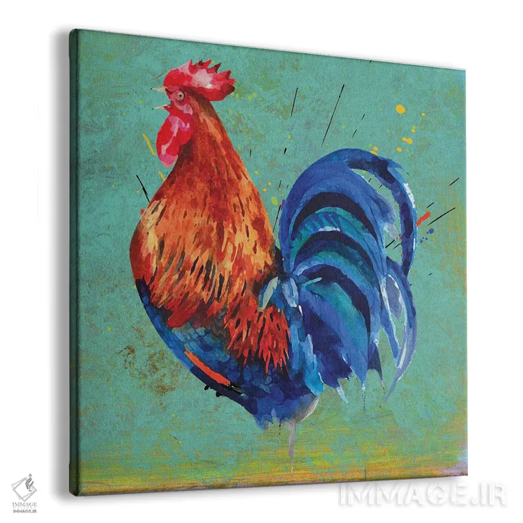 تابلو دکوراتیو جوجه شیک ۲ اثر کارن اسمیت - نمای پرسپکتیو محصول