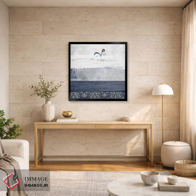 تابلو مینیمال حس آبی ۳ اثر کارن اسمیت - D3B