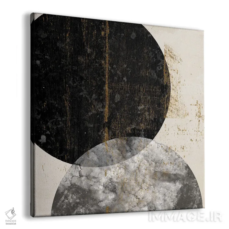 تابلو انتزاعی چهارراهی ۲ اثر کارن اسمیت - نمای پرسپکتیو محصول