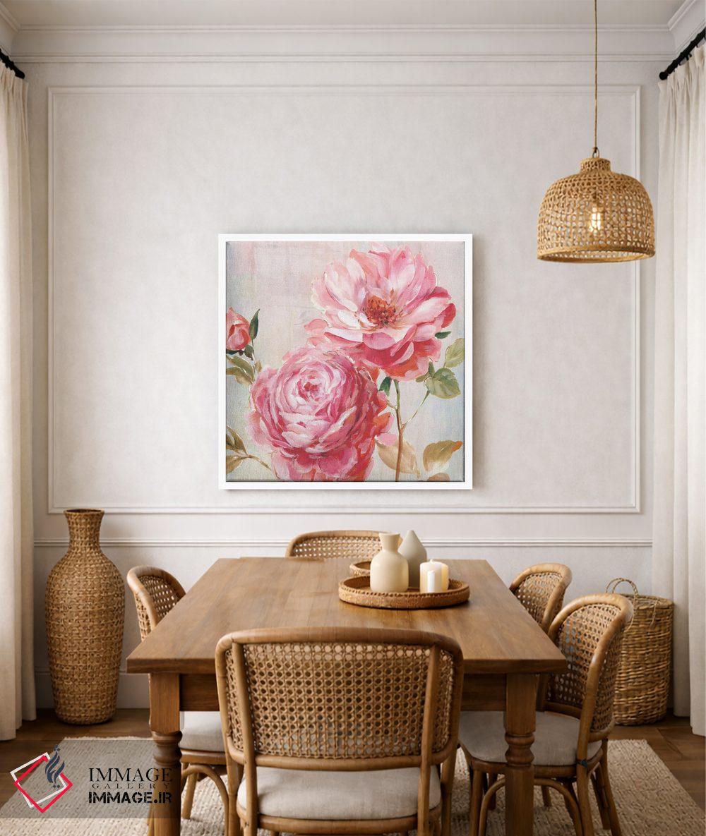 تابلو دکوراتیو نقاشی گلبرگ ۲ اثر کارن اسمیت - D5W