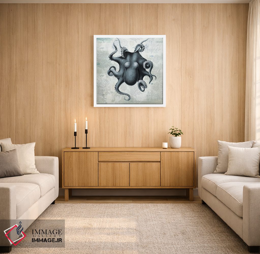 تابلو مینیمال اقیانوسیا II اثر کارن اسمیت - D1W