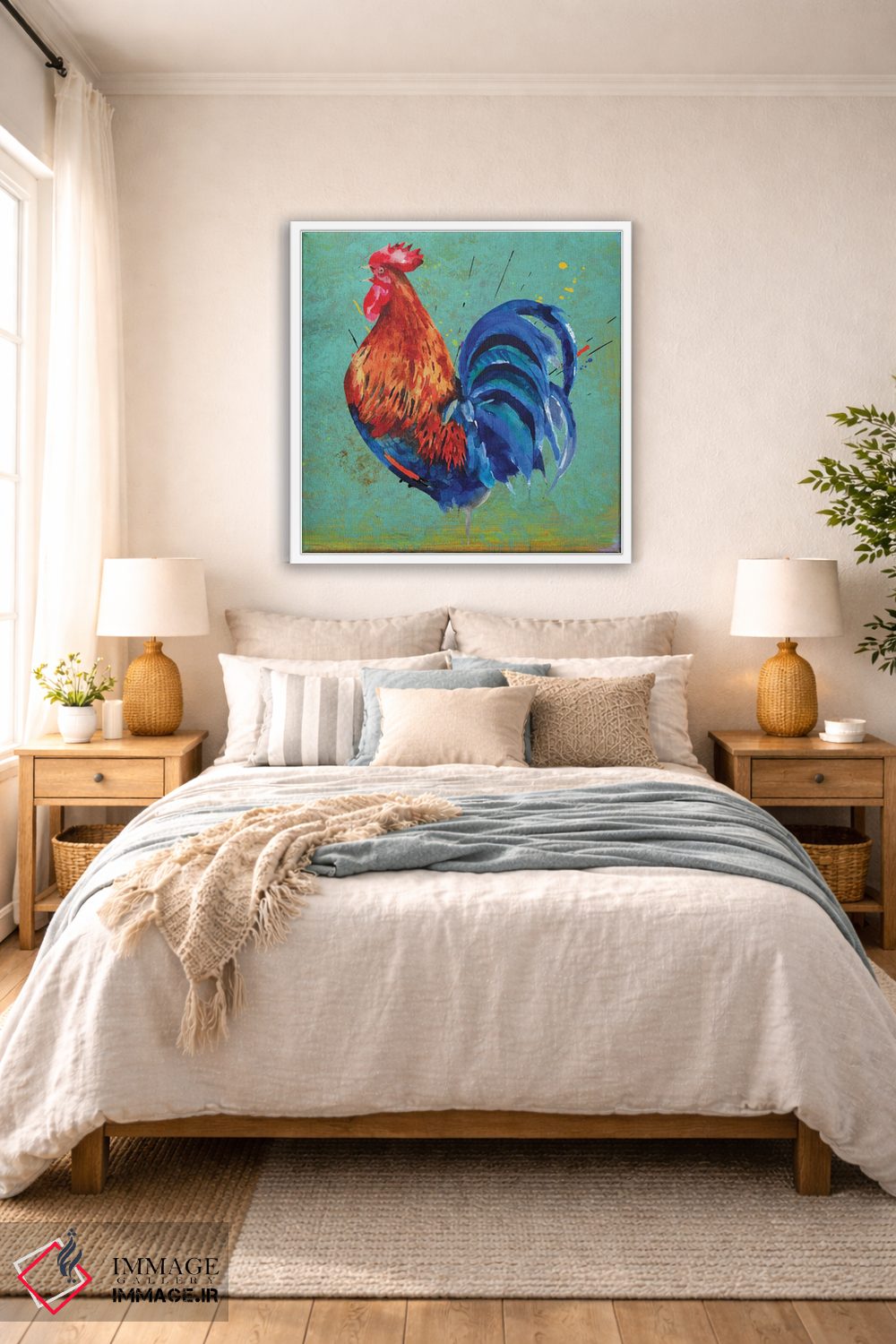 تابلو دکوراتیو جوجه شیک ۲ اثر کارن اسمیت - D5W