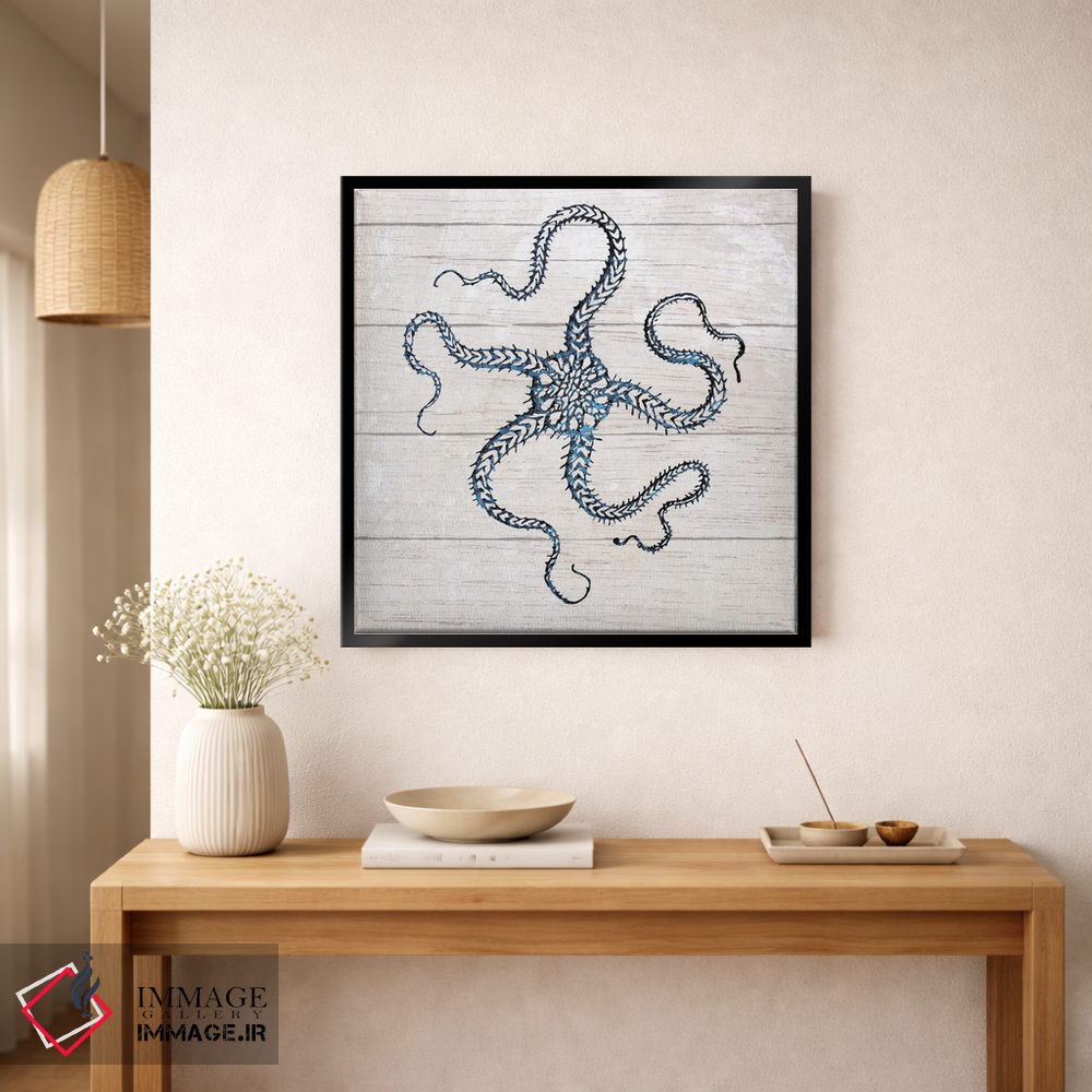 تابلو مینیمال هیولای دریا III اثر کارن اسمیت - D2B