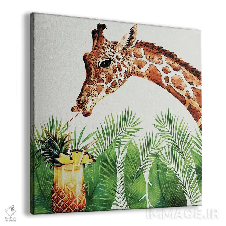 تابلو دکوراتیو استوایی اثر کارن اسمیت - نمای پرسپکتیو محصول