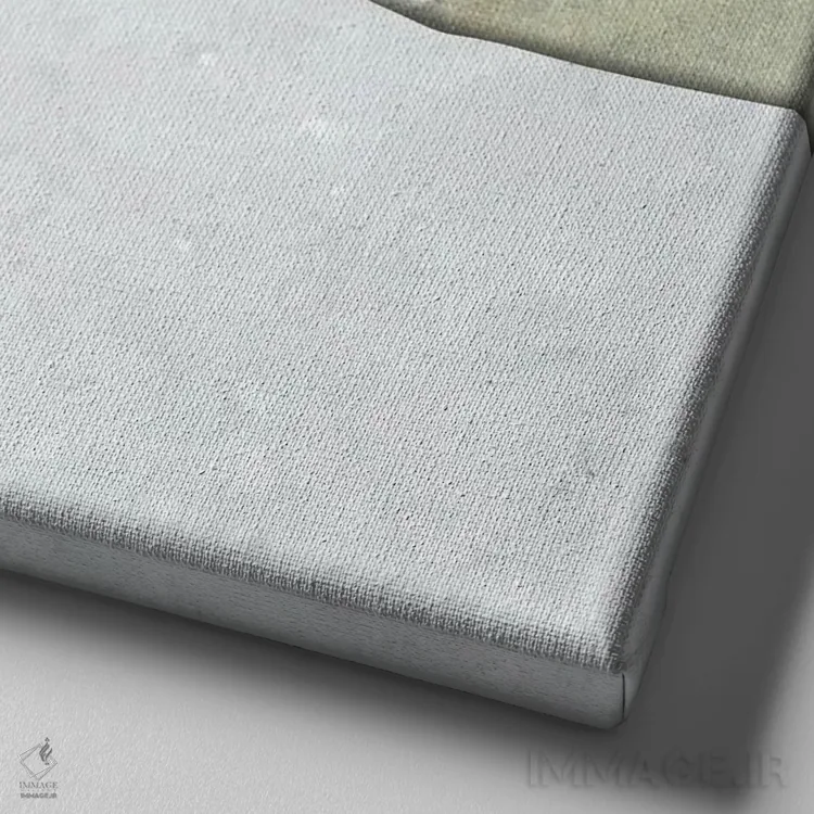 تابلو دکوراتیو روبرو II اثر کارن اسمیت - نمای نزدیک بافت بوم