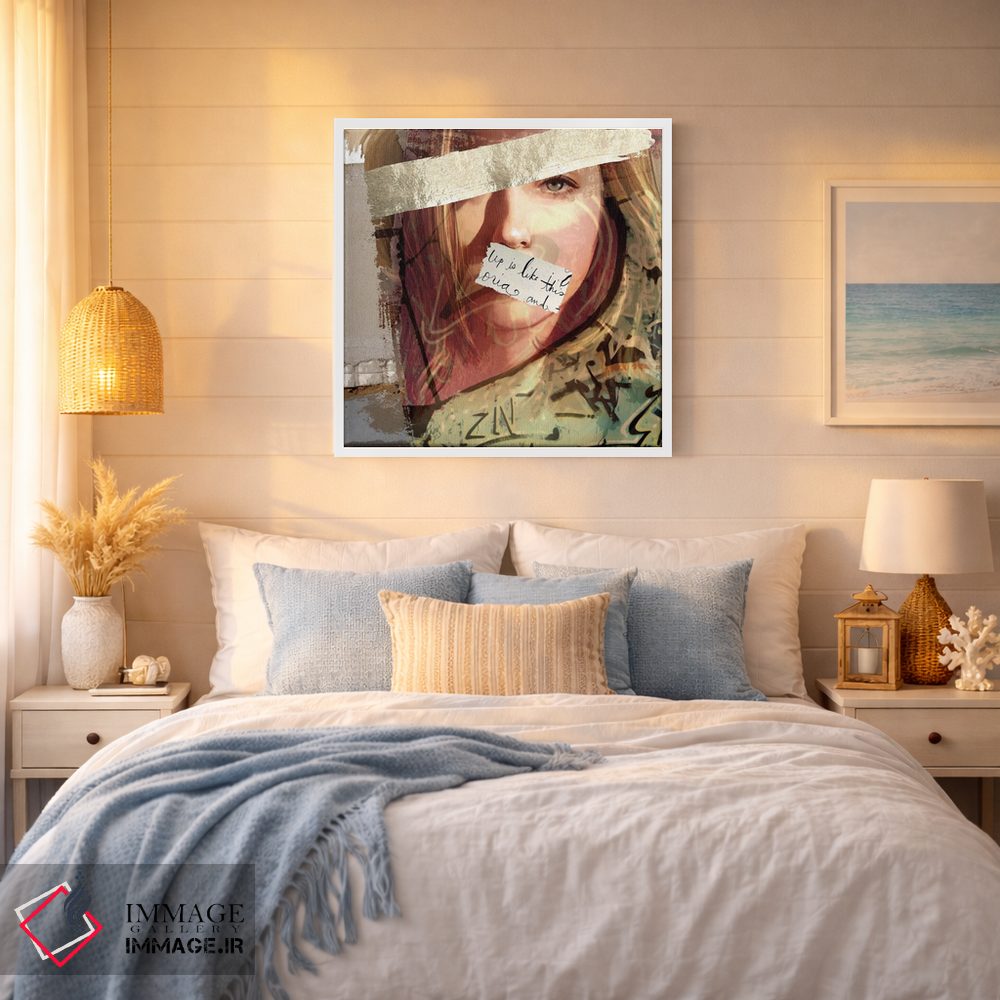 تابلو دکوراتیو نقص دار اثر کارن اسمیت - D4W