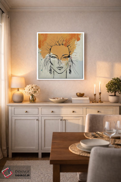 تابلو دکوراتیو مروارید II اثر کارن اسمیت - D4W