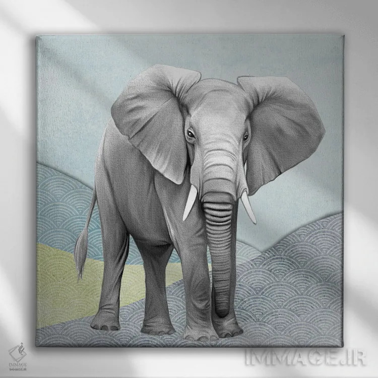 تابلو دکوراتیو الا I اثر کارن اسمیت - نمای روبهرو روی دیوار