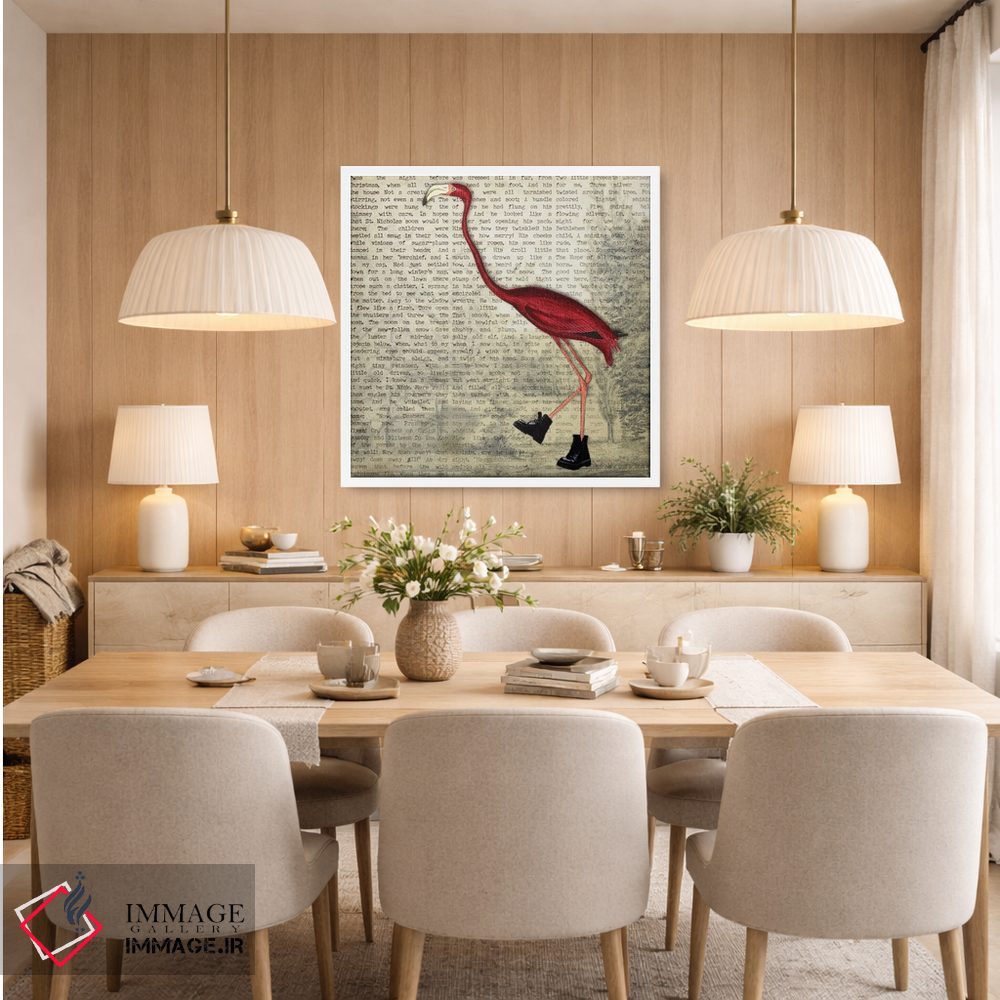 تابلو دکوراتیو کفش پرنده II اثر کارن اسمیت - D3W