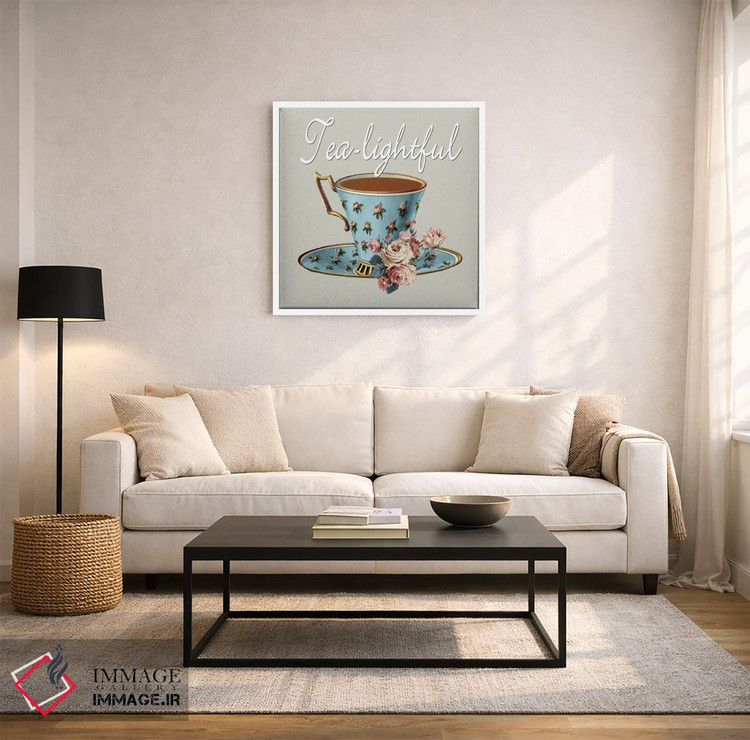 تابلو دکوراتیو دل انگیز مثل چای اثر کارن اسمیت - D2W