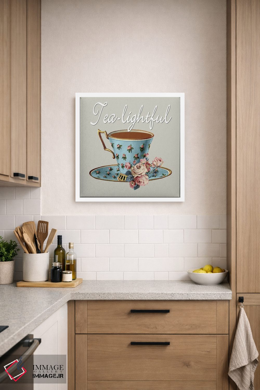 تابلو دکوراتیو دل انگیز مثل چای اثر کارن اسمیت - D6W