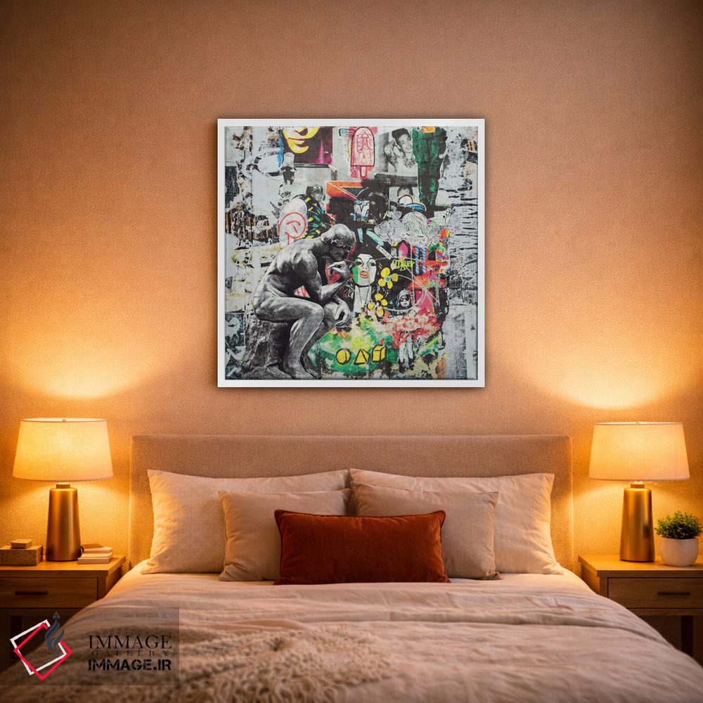 تابلو دکوراتیو متفکر اثر کارن اسمیت - D1W