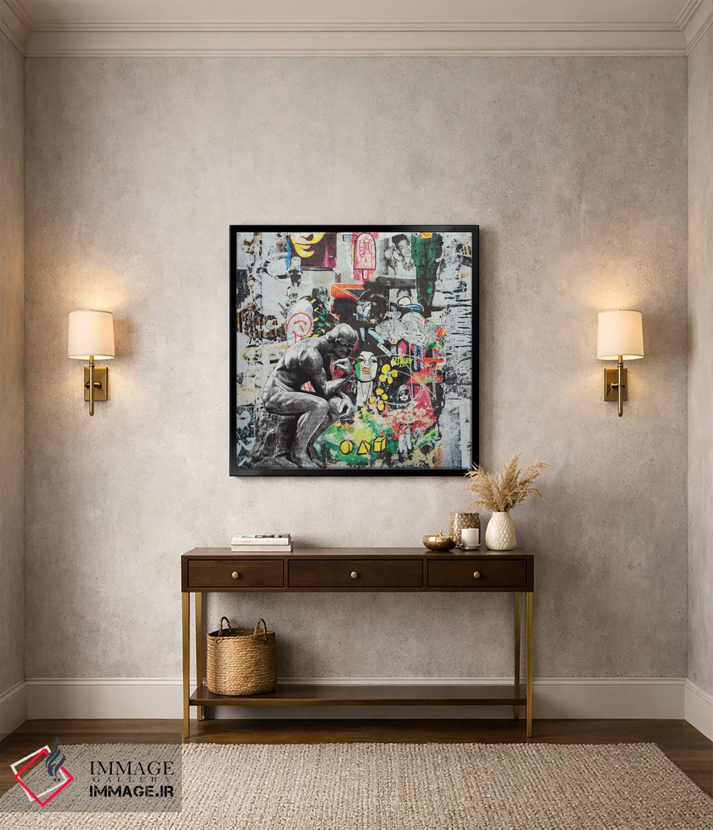 تابلو دکوراتیو متفکر اثر کارن اسمیت - D3B