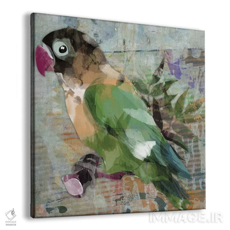 تابلو دکوراتیو تروپیکانا I اثر کارن اسمیت - نمای پرسپکتیو محصول