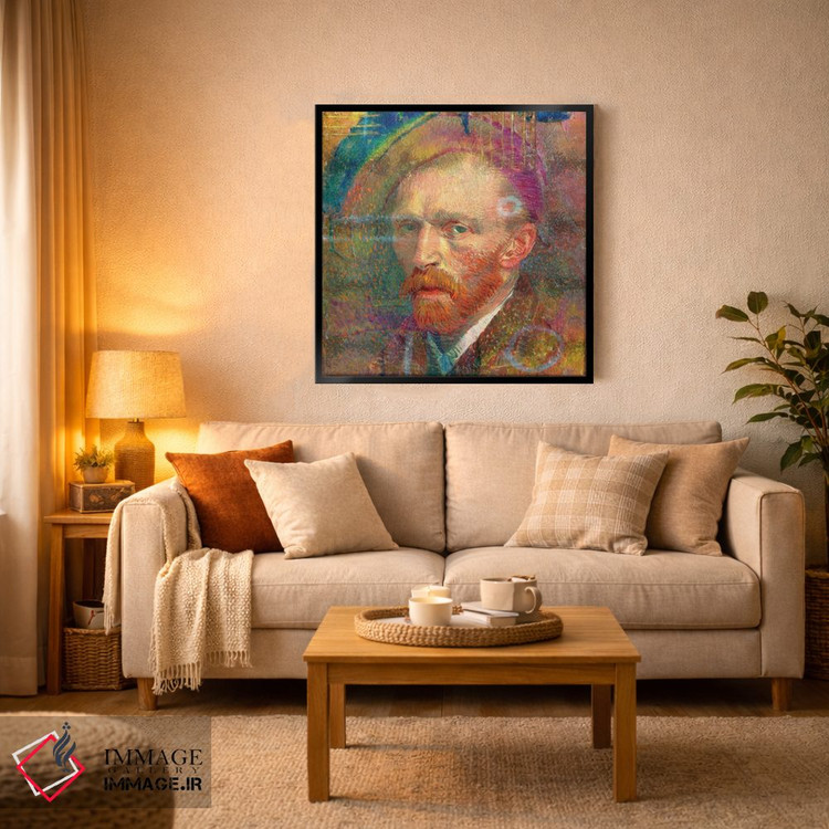 تابلو دکوراتیو ون مرد II اثر کارن اسمیت - D3B