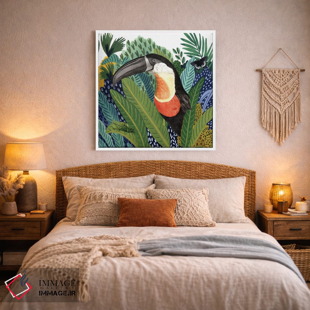 تابلو دکوراتیو جنگل وحشی II اثر کارن اسمیت - D4W