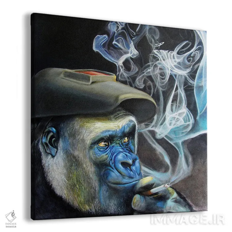 تابلو دکوراتیو جوشکار اثر کاترین الکسه - نمای پرسپکتیو محصول