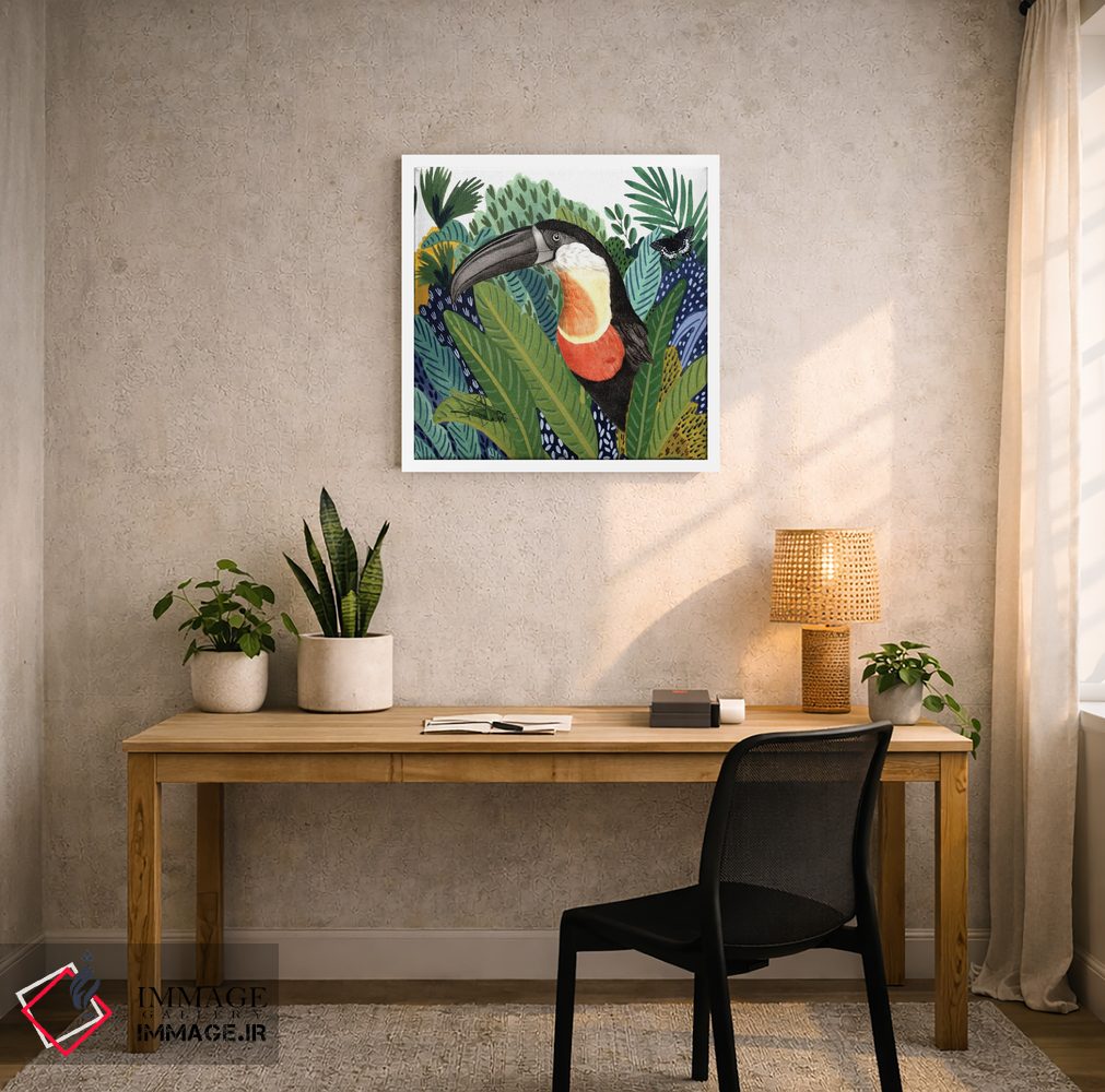 تابلو دکوراتیو جنگل وحشی II اثر کارن اسمیت - D5W