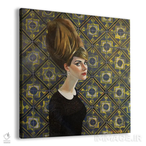 تابلو دکوراتیو ویکتوریا اثر کاترین الکسه - نمای پرسپکتیو محصول