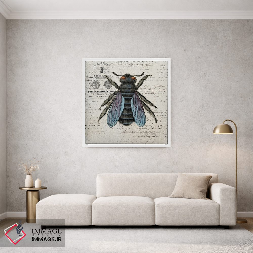 تابلو دکوراتیو زنبور تاریخ II اثر کارن اسمیت - D1W