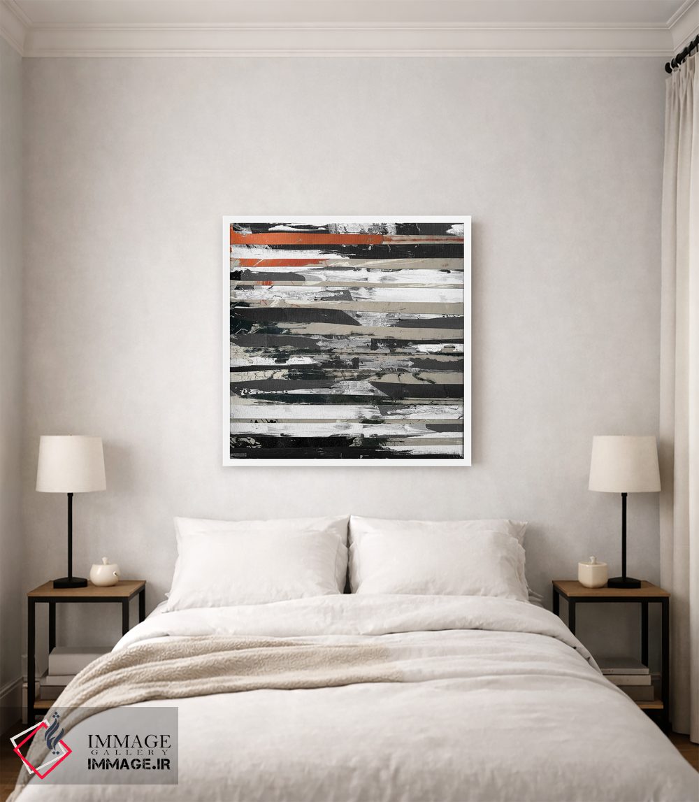 تابلو انتزاعی در تاخورده II اثر کارن اسمیت - D2W