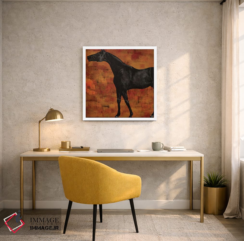 تابلو دکوراتیو اسب کوچولو II اثر کارن اسمیت - D4W