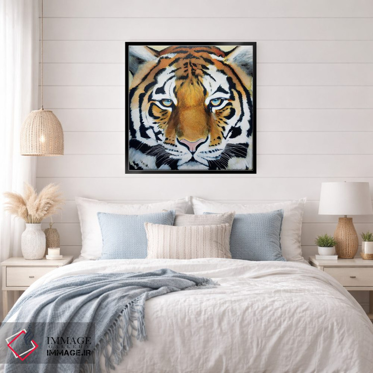 تابلو دکوراتیو ببر اثر کاترین الکسه - D4B