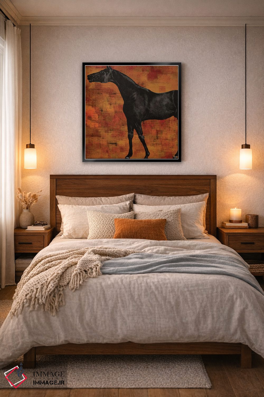 تابلو دکوراتیو اسب کوچولو II اثر کارن اسمیت - D6B