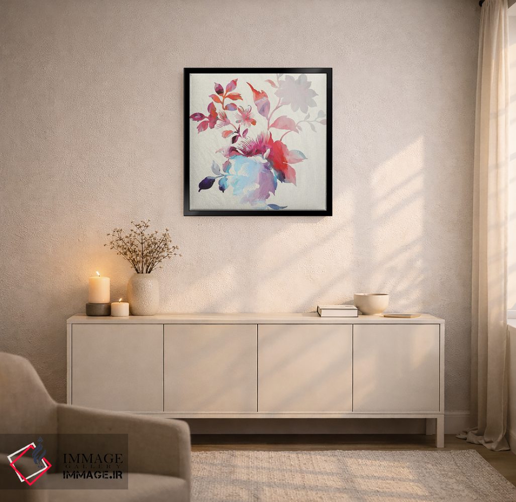 تابلو دکوراتیو فوشیا I اثر کارن اسمیت - D6B