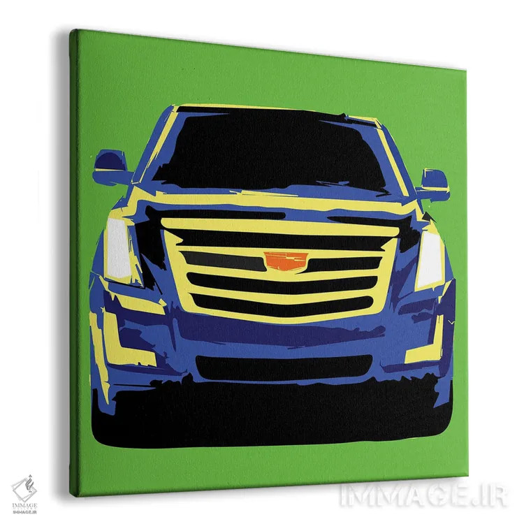 تابلو دکوراتیو خودرو اثر کاترینا بورتسووا - نمای پرسپکتیو محصول