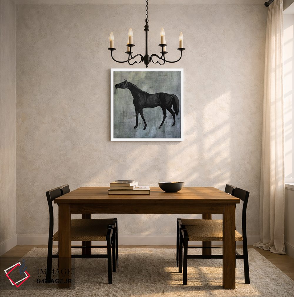 تابلو مدرن اسب کوچولو IV اثر کارن اسمیت - D5W