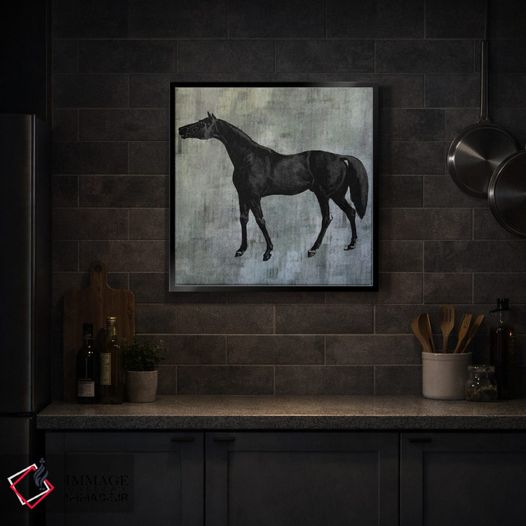 تابلو مدرن اسب کوچولو IV اثر کارن اسمیت - D3B