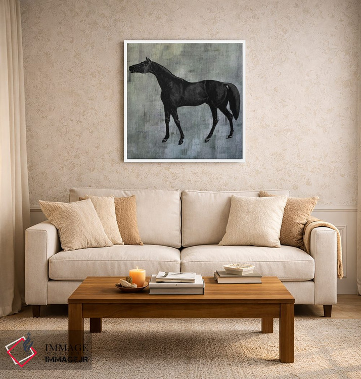 تابلو مدرن اسب کوچولو IV اثر کارن اسمیت - D4W