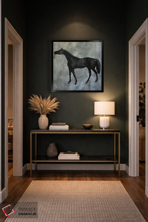 تابلو مدرن اسب کوچولو IV اثر کارن اسمیت - D6B