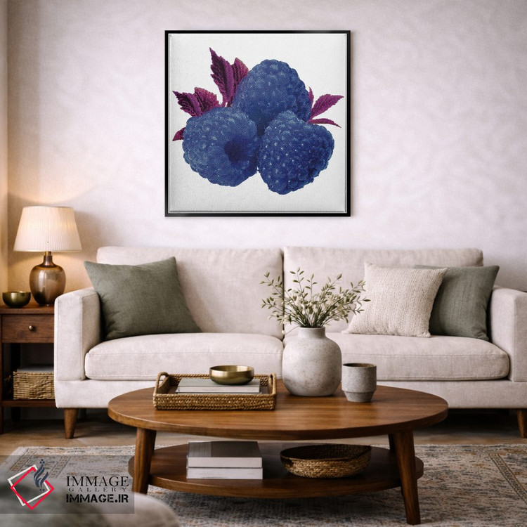 تابلو دکوراتیو تمشک اثر کاترینا بورتسووا - D3B