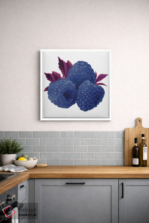 تابلو دکوراتیو تمشک اثر کاترینا بورتسووا - D2W