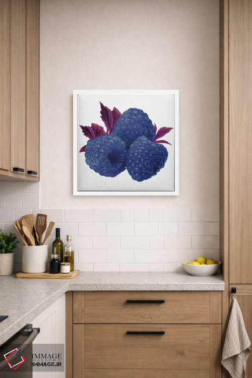 تابلو دکوراتیو تمشک اثر کاترینا بورتسووا - D6W