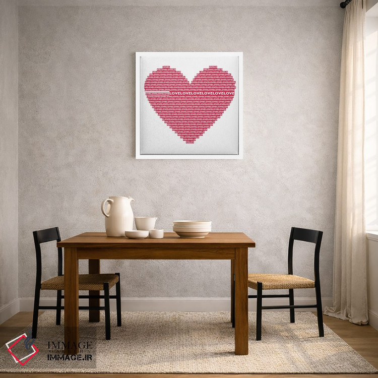 تابلو دکوراتیو ولنتاین اثر کاترینا بورتسووا - D1W