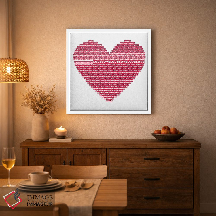 تابلو دکوراتیو ولنتاین اثر کاترینا بورتسووا - D2W