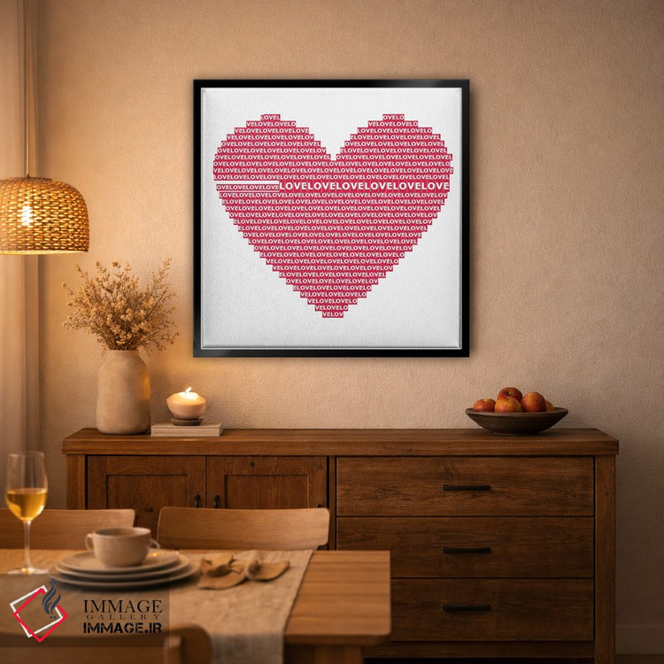 تابلو دکوراتیو ولنتاین اثر کاترینا بورتسووا - D4B