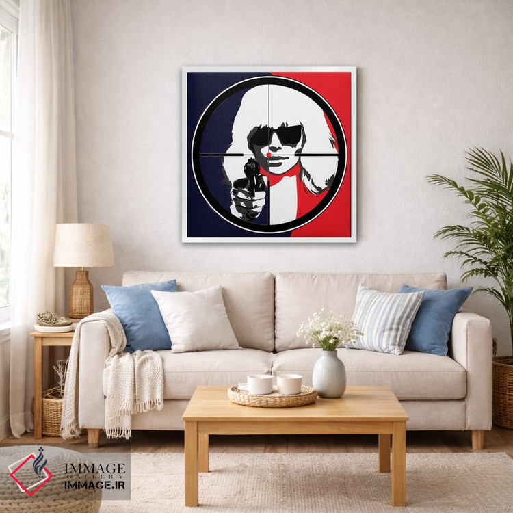 تابلو دکوراتیو بلوند اتمی اثر کاترینا بورتسووا - D5W