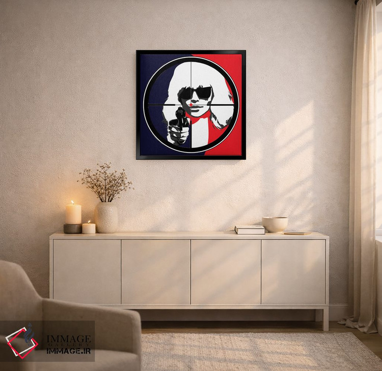 تابلو دکوراتیو بلوند اتمی اثر کاترینا بورتسووا - D6B