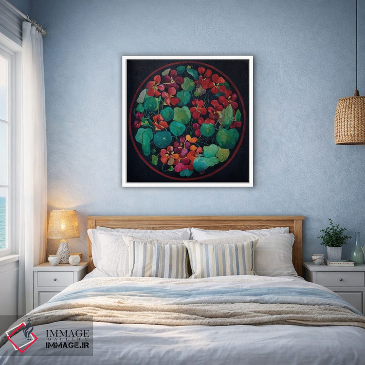 تابلو دکوراتیو گل های باغچه اثر کاترینا بورتسووا - D2W