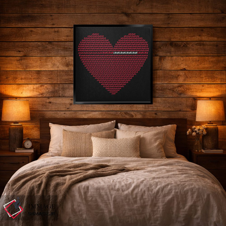 تابلو دکوراتیو عشق اثر کاترینا بورتسووا - D4B