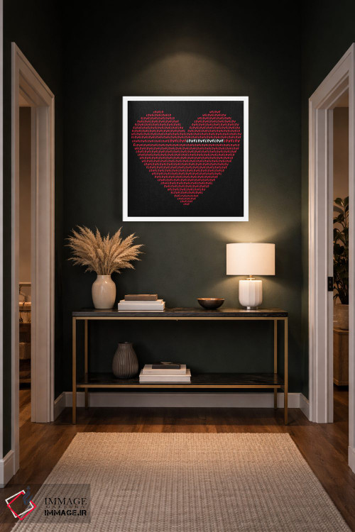 تابلو دکوراتیو عشق اثر کاترینا بورتسووا - D6W