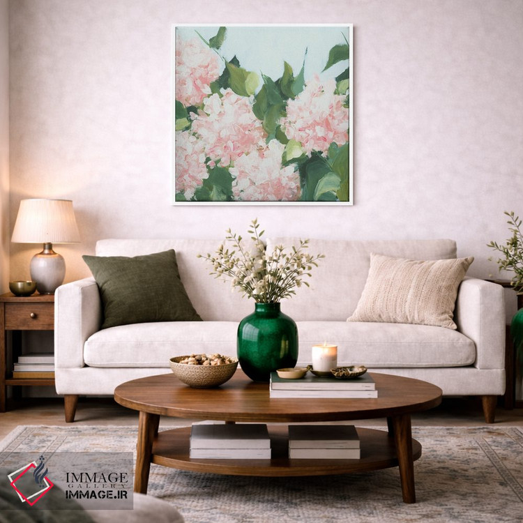 تابلو انتزاعی او فقط زیر آفتاب خوشحال است اثر کتی نیلی - D2W