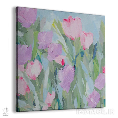 تابلو انتزاعی چه دل انگیز است این صدا اثر کتی نیلی - نمای پرسپکتیو محصول