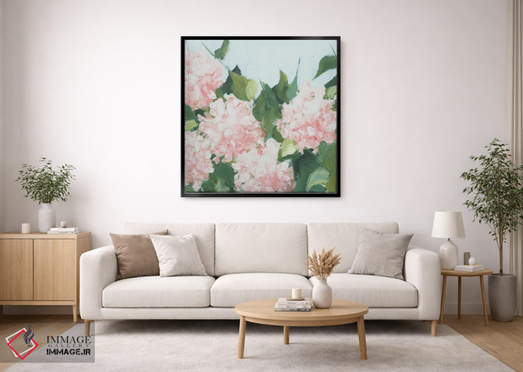 تابلو انتزاعی او فقط زیر آفتاب خوشحال است اثر کتی نیلی - D1B